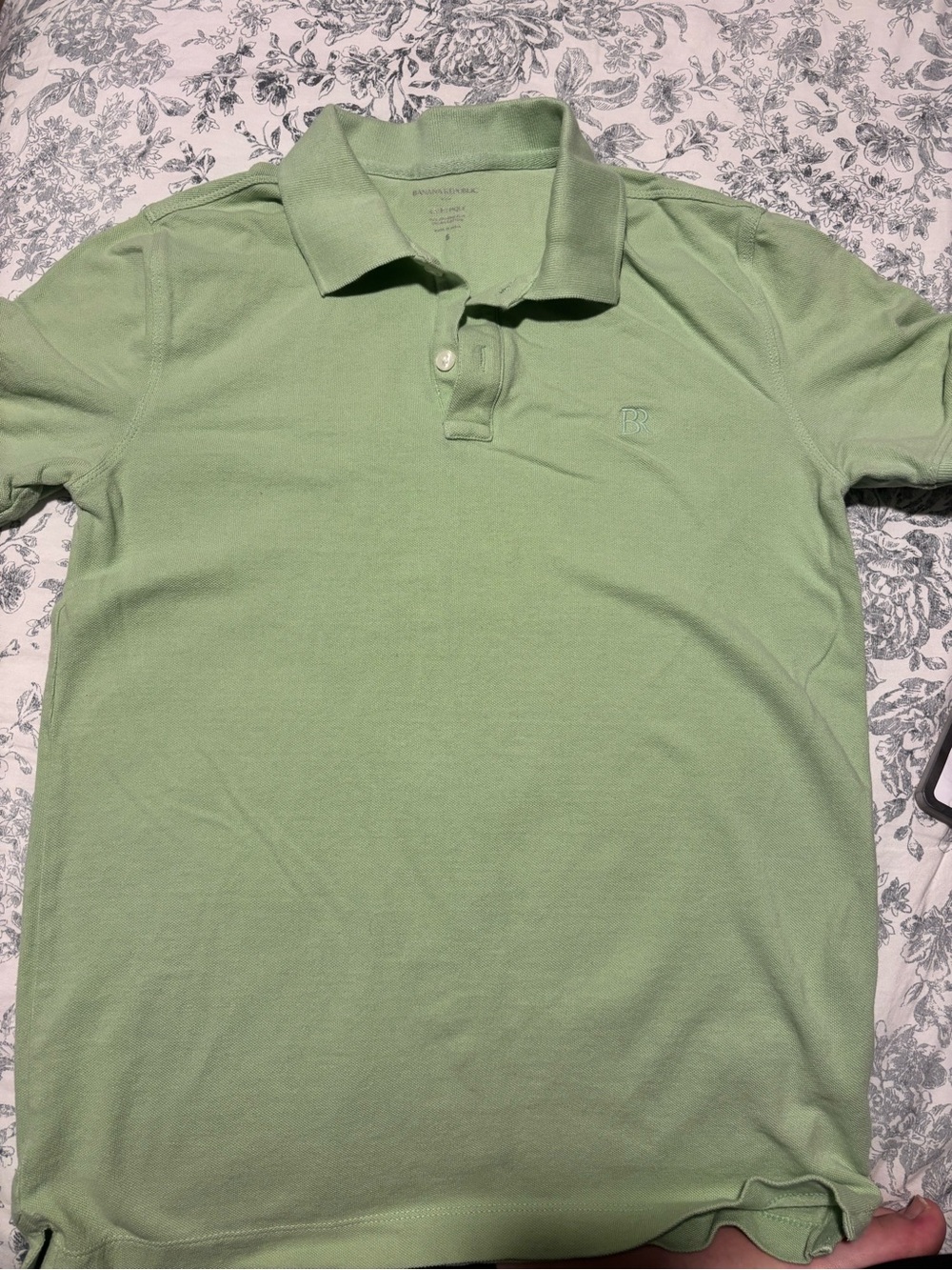 Banana Republic Mint Green Men's Polo Shirt